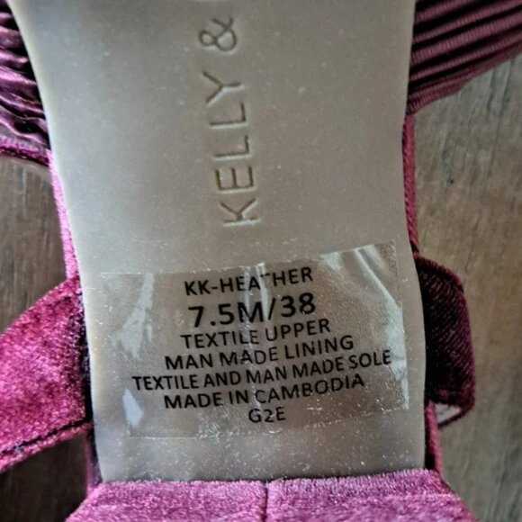 Kelly & Katie Heather Sandals - Color: Tawny Port - Size: 7.5 - Picture 9 of 9